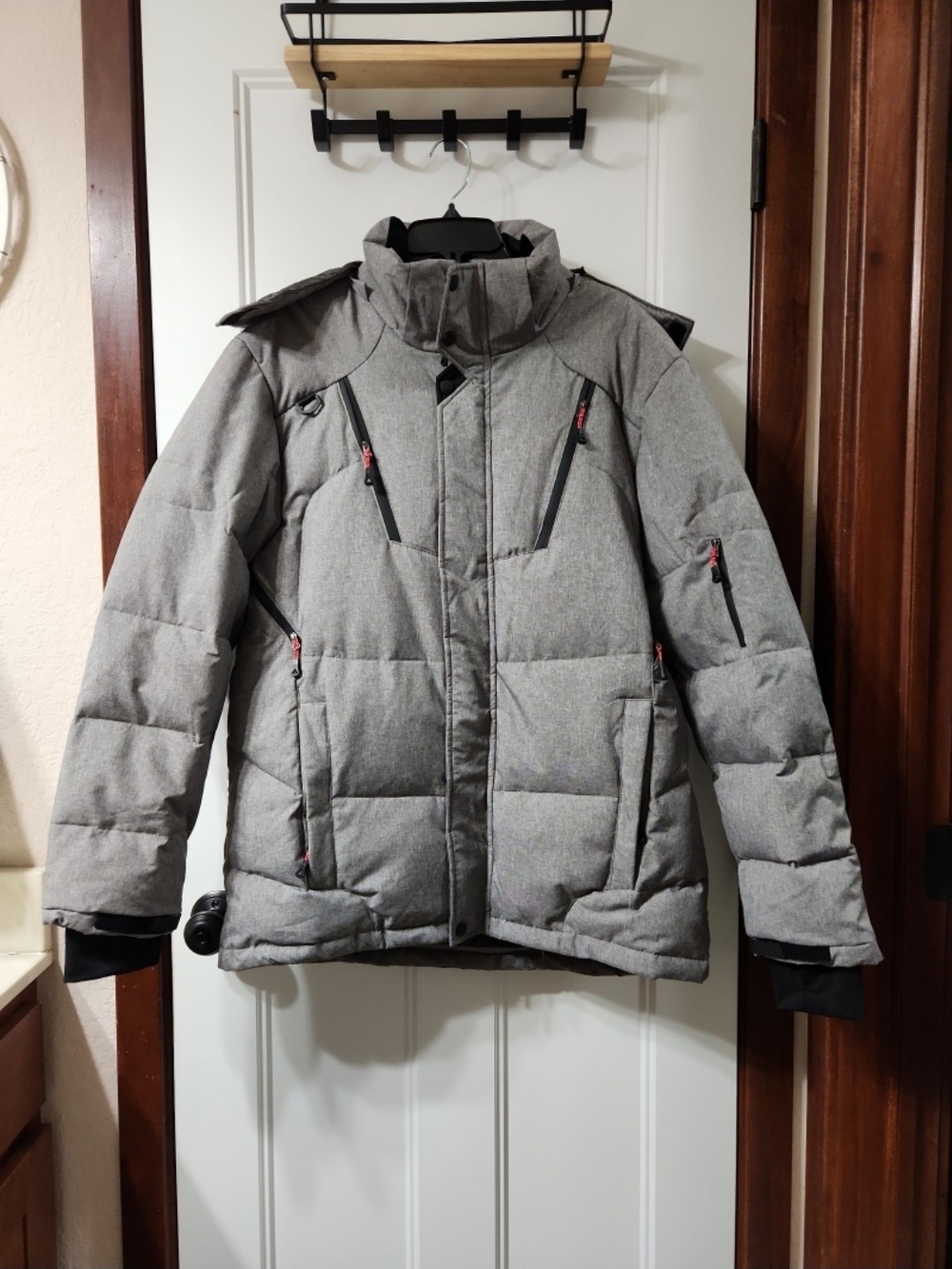 Down Freathered Insulated Winter Coat